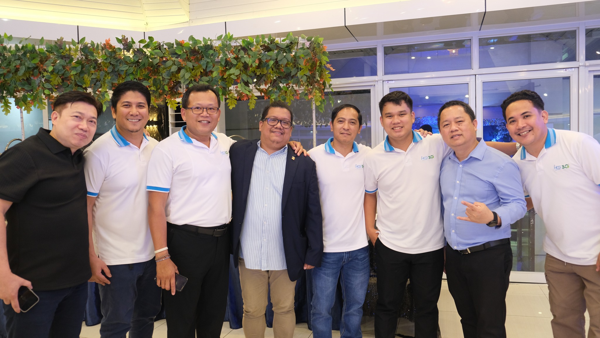 Founders posing together at HCG